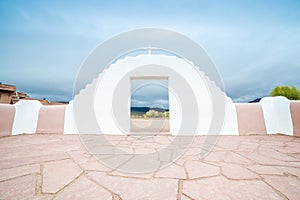 Taos Pueblo - traditional type of Native Indians architecture